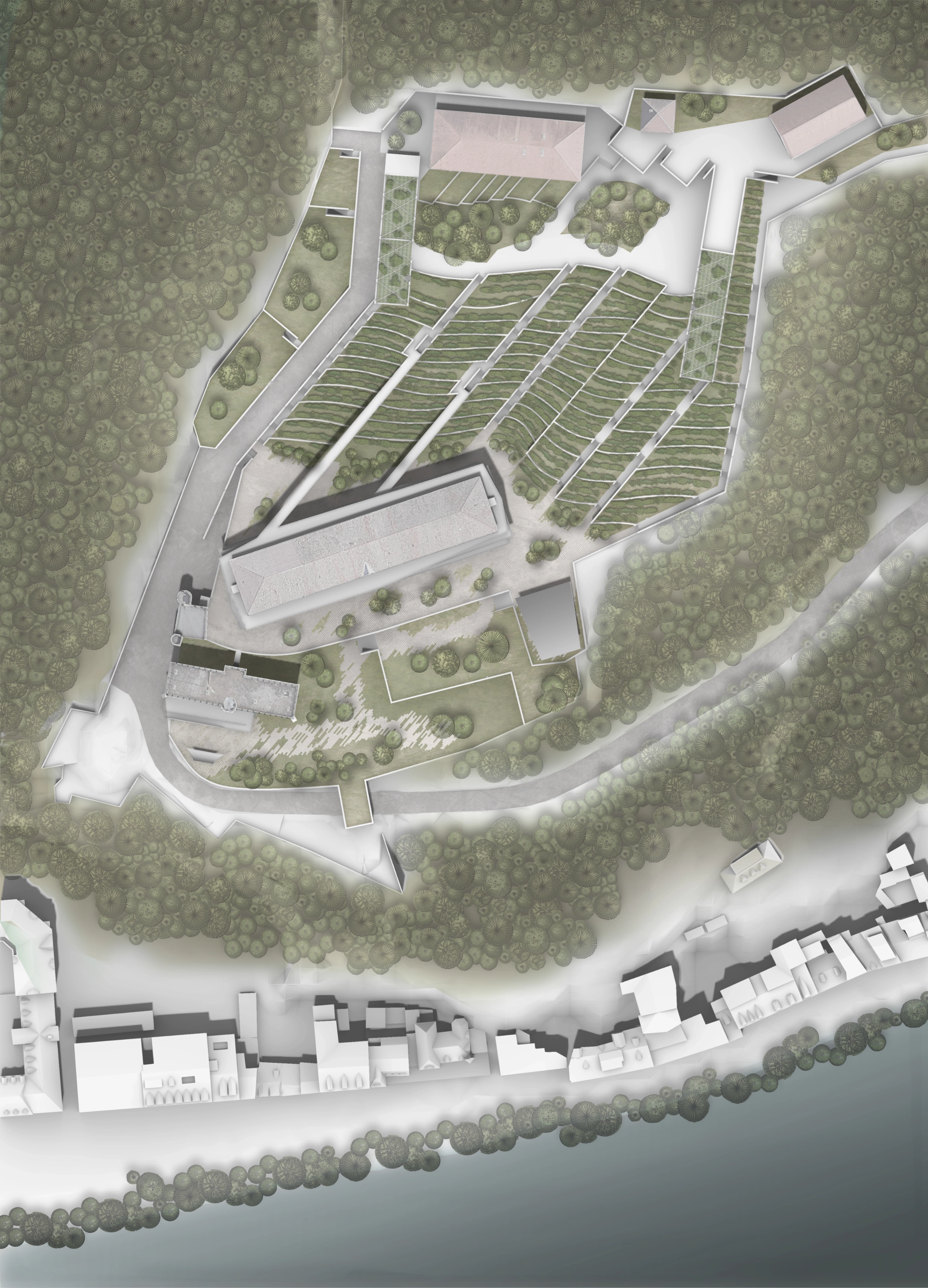 Plan masse du projet